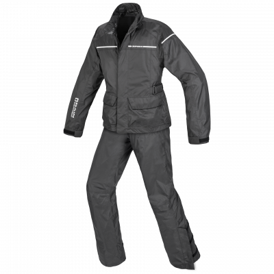 Echipa impermeabila Spidi urban rain kit, Negru