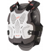 Armura protectie Alpinestars A-4 Max, Alb/Negru/Portocaliu