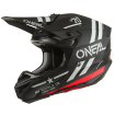 Casca motocross O'Neal 5series polyacrylite squadron V.22, Negru/Gri/Rosu Casca motocross O'Neal 5series polyacrylite squadron V.22, Negru/Gri/Rosu thumb