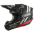 Casca motocross O'Neal 5series polyacrylite squadron V.22, Negru/Gri/Rosu thumb