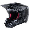 Casca motocross Alpinestars SM5 sol, Negru/Gri