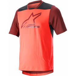 Tricou ciclism Alpinestars drop 6.0 V2, Portocaliu