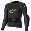 Armura pentru copii Alpinestars bionic plus, Negru/galben fluo