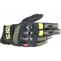 Manusi Alpinestars halo, Negru/Galben fluo