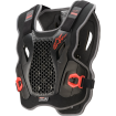 Armura de protectie Alpinestars Bionic Action, Negru/Rosu thumb