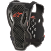 Armura de protectie Alpinestars Bionic Action, Negru/Rosu thumb