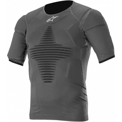 Tricou de protectie Alpinestars A-0 Roost Base Layer, Gri