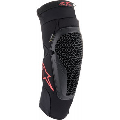 Genunchiere Alpinestars Bionic Flex, Negru/Rosu