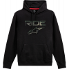 Hanorac moto Alpinestars hoodie ride camo, Negru