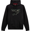 Hanorac moto Alpinestars hoodie ride camo, Negru Hanorac moto Alpinestars hoodie ride camo, Negru thumb