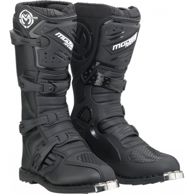 Cizme motocross Moose racing qualifier, Negru