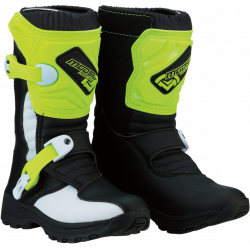 Cizme motocross pentru copii MOOSE RACING M1.3 CHILD MX BOOTS HI VIZ