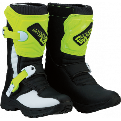 Cizme motocross pentru copii MOOSE RACING M1.3 CHILD MX BOOTS HI VIZ