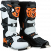 Cizme motocross Moose racing qualifier Negru/Alb/Portocaliu