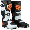 Cizme motocross Moose racing qualifier Negru/Alb/Portocaliu Cizme motocross Moose racing qualifier Negru/Alb/Portocaliu thumb