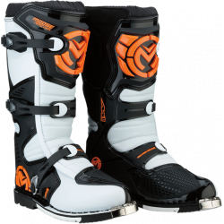 Cizme motocross Moose racing qualifier Negru/Alb/Portocaliu Cizme motocross Moose racing qualifier Negru/Alb/Portocaliu