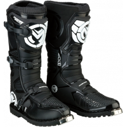 Cizme motocross Moose racing qualifier Negru/Alb