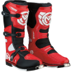 Cizme motocross Moose racing qualifier Negru/Alb/Rosu thumb