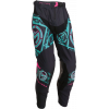 Pantaloni motocross Moose racing sahara, Albastru/Roz