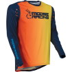 Bluza motocross Moose racing agroid, Portocaliu/Albastru thumb