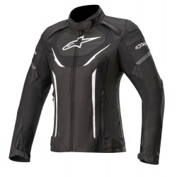 Geaca dame Alpinestars stella T-Jaws v3 Waterproof, Negru/Alb Geaca dame Alpinestars stella T-Jaws v3 Waterproof, Negru/Alb