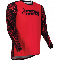 Bluza motocross Moose racing agroid, Rosu/Negru
