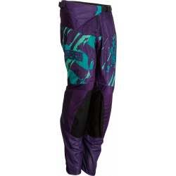 Pantaloni motocross copii Moose racing agroid youth, Mov/Albastru