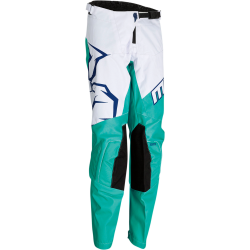 Pantaloni motocross copii Moose racing qualifier youth, Albastru/Alb