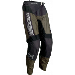 Pantaloni motocross Moose racing qualifier, Negru/Maro