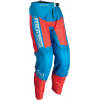 Pantaloni motocross Moose racing qualifier, Portocaliu/Albastru