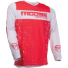 Bluza motocross Moose racing qualifier, Rosu/Alb
