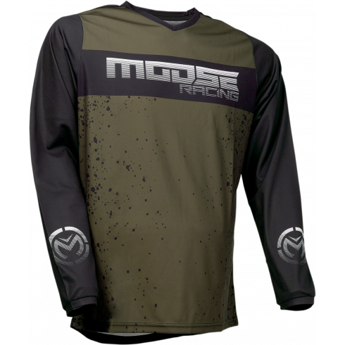 Bluza motocross Moose racing qualifier, Verde/Negru Bluza motocross Moose racing qualifier, Verde/Negru