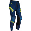 Pantaloni motocross Moose racing agroid, Albastru/Galben fluo