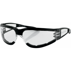 Ochelari Bobster shield II, Negru/Transparent