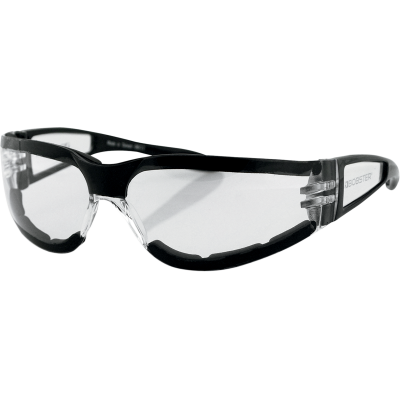Ochelari Bobster shield II, Negru/Transparent