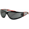 Ochelari Bobster shield II, Rosu/Fumurie