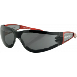 Ochelari Bobster shield II, Rosu/Fumurie Ochelari Bobster shield II, Rosu/Fumurie