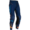Pantaloni motocross Moose racing agroud, Albastru/Portocaliu thumb
