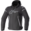Geaca moto din textil Alpinestars zaca Waterproof, Negru/Gri thumb