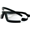 Ochelari Bobster wrap clear, Negru thumb