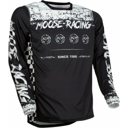 Bluza motocross Moose racing M1, Negru/Alb Bluza motocross Moose racing M1, Negru/Alb