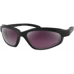 Ochelari Bobster fatboy matt, Negru/Auriu