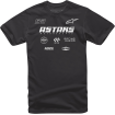 Tricou moto Alpinestars tee multi race, Negru Tricou moto Alpinestars tee multi race, Negru thumb