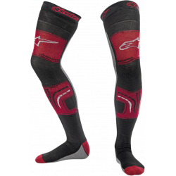 Sosete motocross Alpinestars tech layerMX, Negru/Rosu
