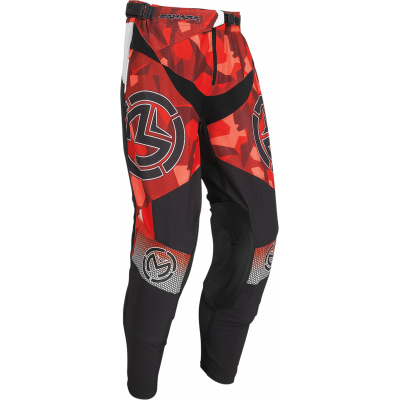 Pantaloni motocross  MOOSE RACING SAHARA RED/BLACK 