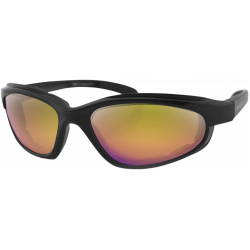 Ochelari Bobster fatboy matt, Negru/Mov/Galben