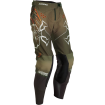 Pantaloni motocross Moose racing agroid, Maro thumb