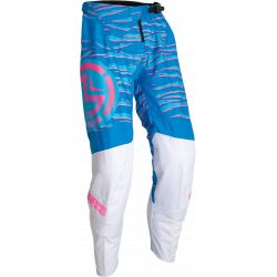 Pantaloni motocross Moose racing qualifier, Albastru/Alb
