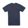 Tricou moto Alpinestars tee fastback, Albastru