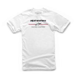 Tricou moto ALPINESTARS TEE BETTERING, Alb